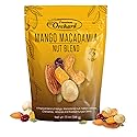 Premium Orchard Deluxe Mango Mania | Macadamia Nut Blend | Tropical Trail Mix | Gluten Free Fruit and Nut Mix | Healthy Snacks For the Whole Family