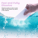 Laundry Detergent Sheets, Travel Laundry Detergent Sheets 300 Loads Eco-friendly Plastic-Free Washing Detergent Sheet with Frensh Linen Scent