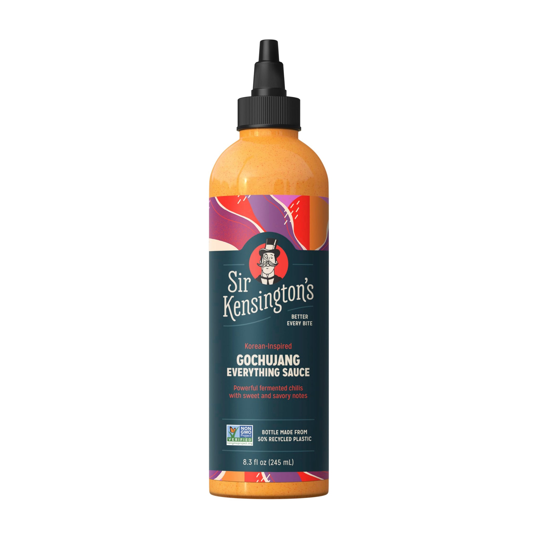 Sir Kensington's Everything Sauce Gochujang Sauce Dressing Dip and Drizzle Keto Diet Certified Dairy Free Gluten Free Non-GMO Project Verified