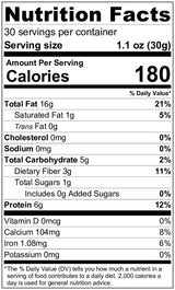 We Got Nuts® Roasted Unsalted Almonds - Packed Fresh in Resealable Bag (32oz - 2 Pound Bag