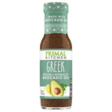 Primal Kitchen Greek Vinaigrette & Marinade Salad Dressing made with Avocado Oil, Whole30 Approved, Certified Paleo, and Keto Certified, 8 Fluid