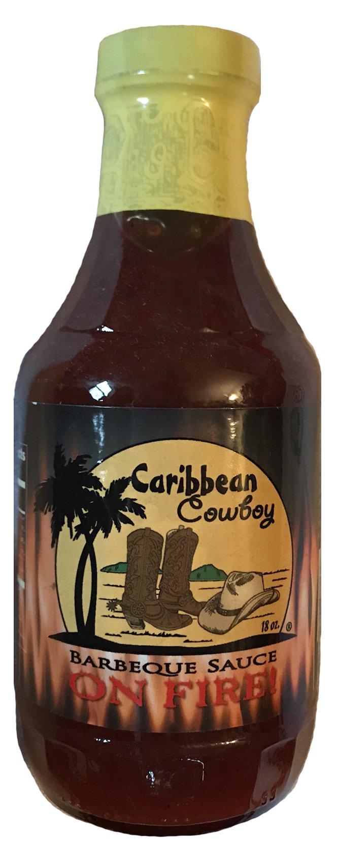 On Fire, Its Not Painful but will encourage Beer drinking or soft drinks whatever your age is. Its Cuban and Kansas City all in one.