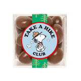 Peanuts x Sugarfina Chocolate Biscuits Small Candy Cube, Chocolate Bites, 1.6 oz, 4 Count