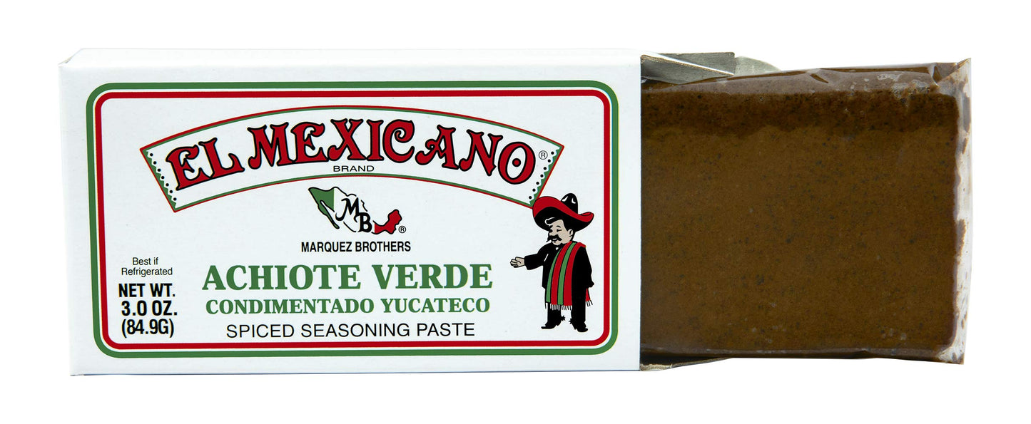 El Mexicano Achiote Paste (Green, 3.5 oz)