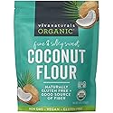 Viva Naturals Organic Coconut Flour, 4 lbs (1.81 kg) - Gluten Free Flour for Keto, Paleo & Vegan Baking, Good Source of Fiber, Low Fat, Non-GMO