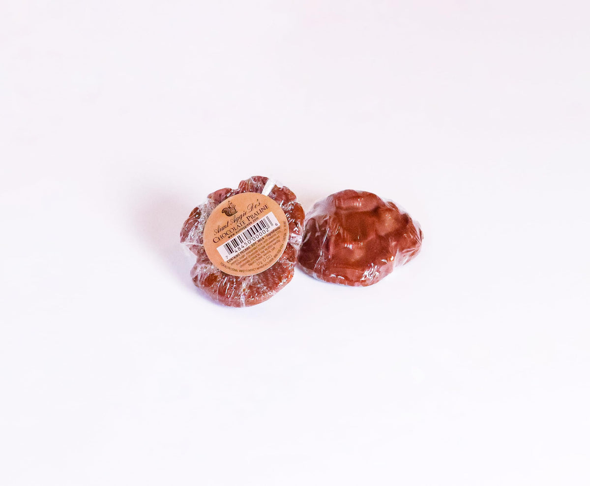 Aunt Aggie De's Box of 12 Pralines, 2 oz (Chocolate)