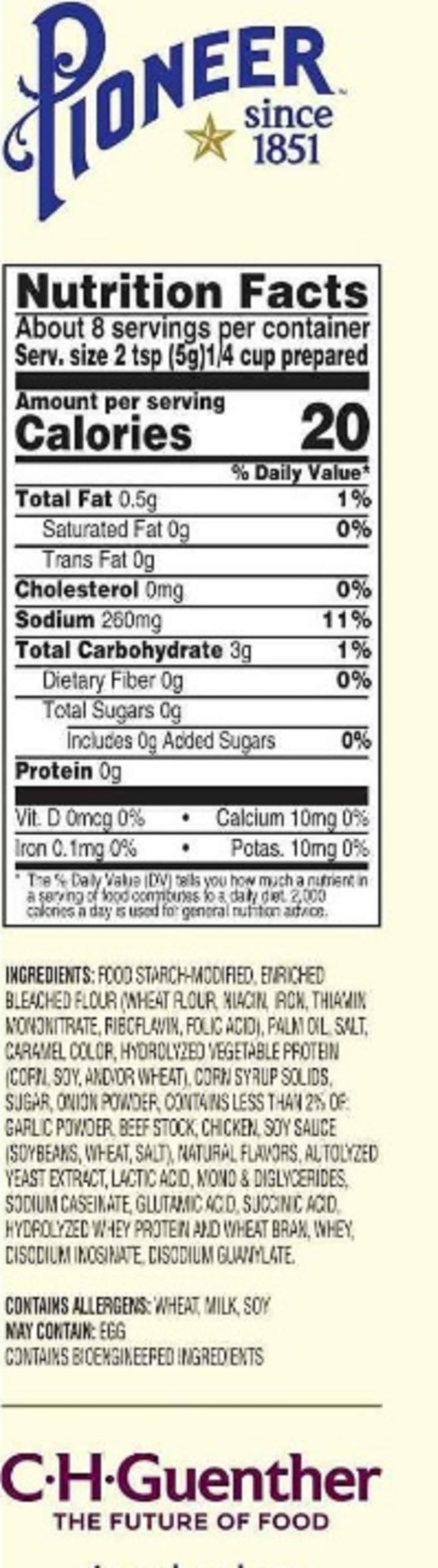 Pioneer Gravy & Seasoning Mixes - 2 packages (Roasted Beef 1.41oz)