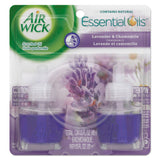 Air Wick Scented Oil Air Freshener, Lavender and Chamomile, Twin Refills, 0.67 Ounce