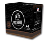 Twisted Pine Coffee Candy Cane, Flavored Coffee, Single-Serve Cups for Keurig K-Cup Brewers, 24 Count