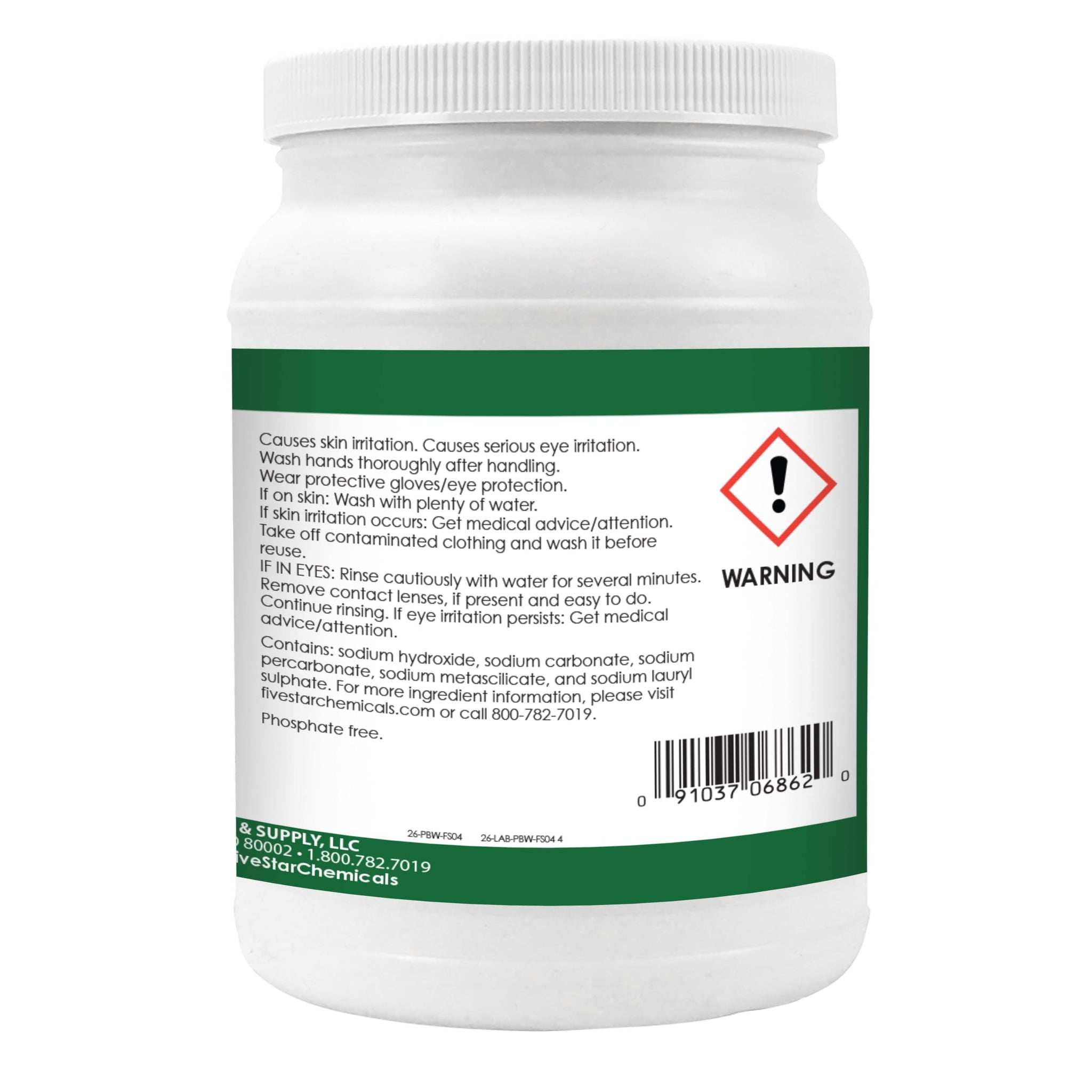 Five Star - 91037068620 P.B.W. Cleanser - 4 Pounds