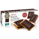 Natural Nectar Petit Biscuit Dark Chocolate 5.29 oz - Crisp European-Style Biscuits with Rich Dark Chocolate; Snack Cookies for Coffee, Tea & Dessert