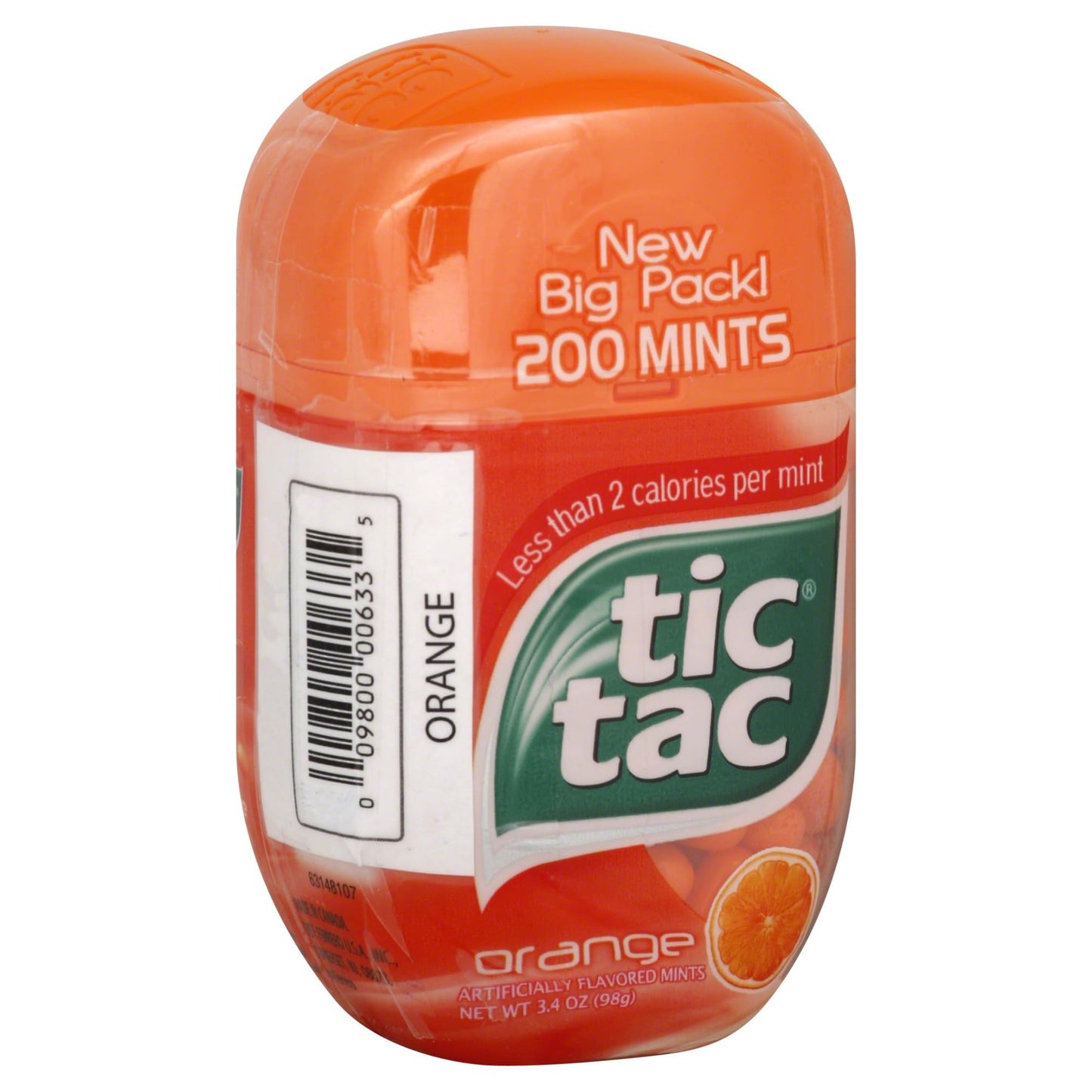 Tic Tac Mints, Orange Flavored Mints , 800 Count