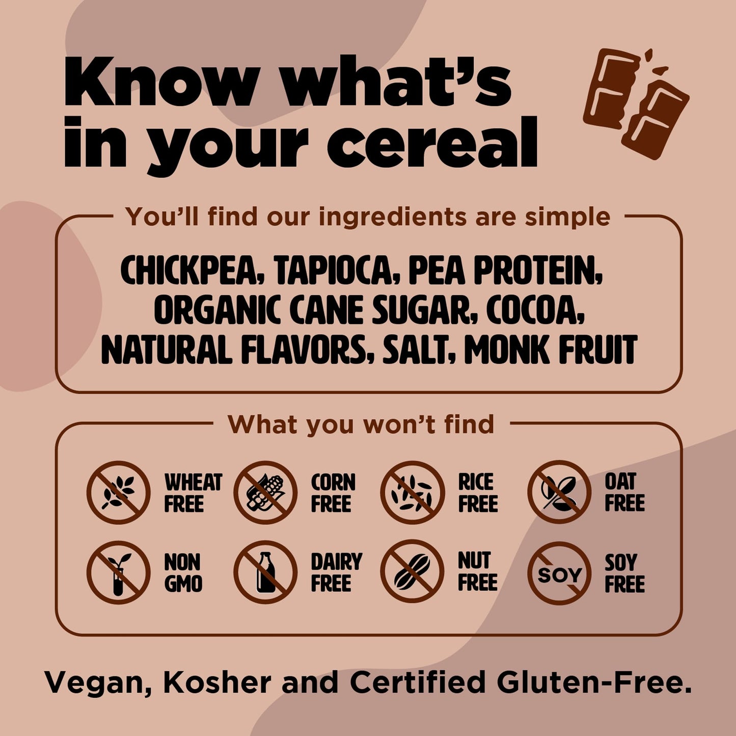 Three Wishes Grain-Free Protein Breakfast Cereal, 8g Protein and 3g Fiber - Healthy, Low-Sugar Breakfast Cereal, Gluten Free, Vegan-Friendly, Made