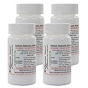 Essential Depot 1.25 lbs Food Grade Sodium Hydroxide Lye Evenly-Sized Micro Pels (Beads or Particles) - Lye Drain Cleaner - HDPE Container