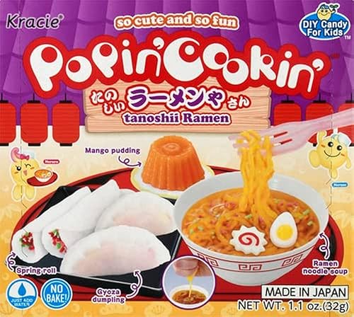 Kracie Popin Cooking DIY Candy Ramen Kit, 1.1 Ounce