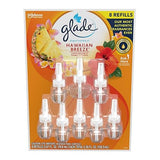 Glade 724211 Hawaiian Limited Edition Plugins Scented Oils Refills 25% More -Hawaiian Breeze, Yellow