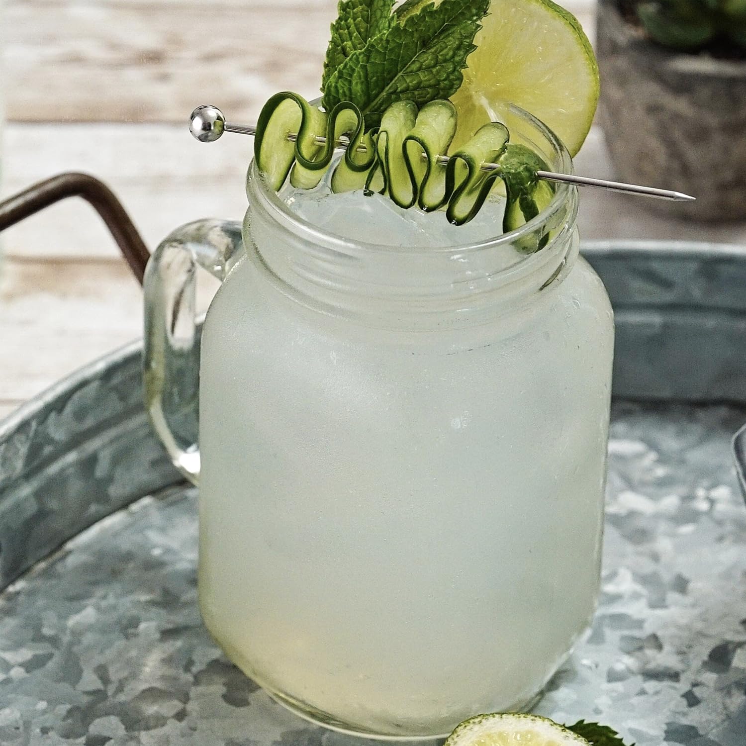 Owen’s Craft Mixers | Cucumber Mint 2 Pack 750ml | Handcrafted in the USA with Premium Ingredients | Vegan & Gluten-Free Soda Mocktail and Cocktail