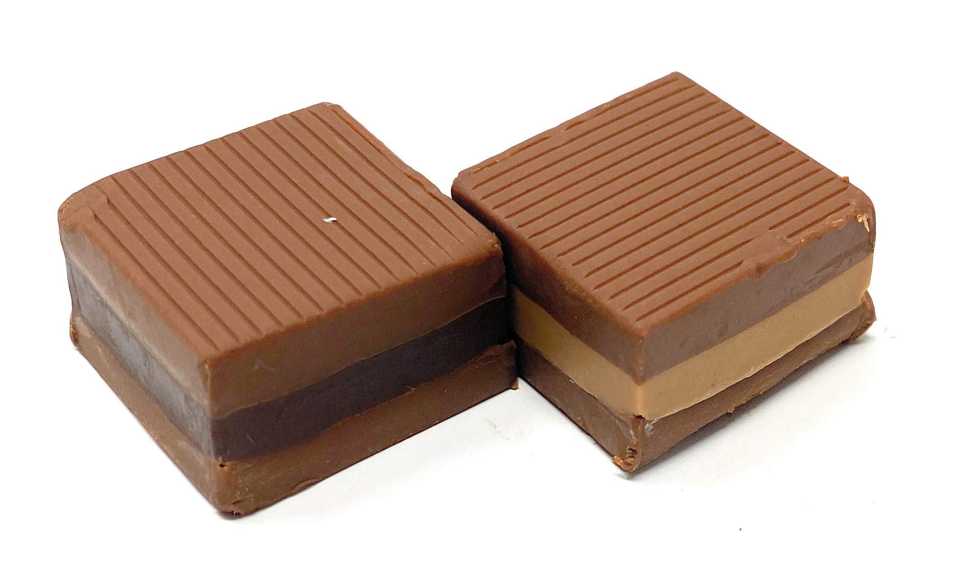 Zaini, Cremino Layered Gianduia Chocolate w/Rich Hazelnut or Dark Chocolate Center (Cremini assort.) 750gr (70-75 pcs)