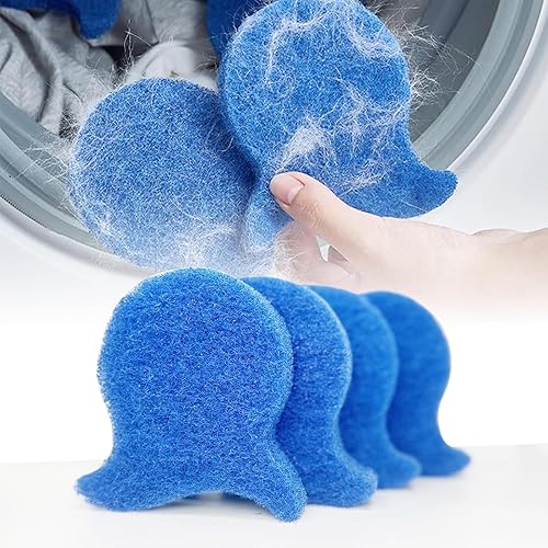 Pet Hair Remover for Laundry-4PCS,Dog Hair Remover for Laundry,Pet Hair Remover Balls for Washing Machine Reusable Hair Catcher for Dogs and Cats (2