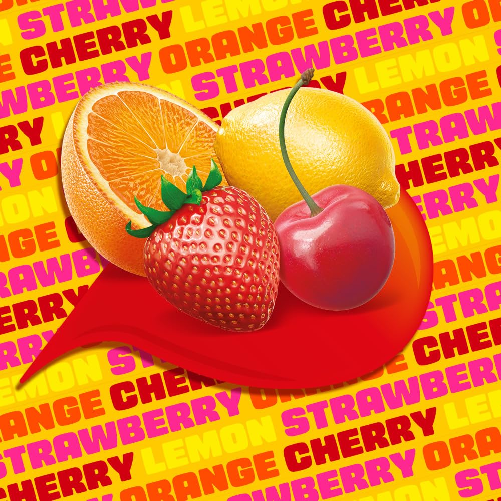 STARBURST Original Full Size Fruit Chews Chewy Candy, Bulk Candy for Birthdays, Road Trips, Pantry, 2.07 oz (36 Single Packs)