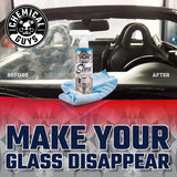 Chemical Guys Streak Free Window Cleaner - Ammonia-Free Glass Cleaner for Crystal Clear Clarity, Safe on Tint, Mirrors, Touchscreens, Windshields