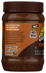 SunButter Chocolate Sunflower Seed Butter, 16 oz Nut-Free Spread with 7g Plant-Based Protein, Roasted Rich & Savory Flavor, Smooth Texture | Vegan