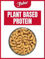 Fisher Snack Oven Roasted Never Fried, Sea Salt Whole Cashews, 8.75 Ounce