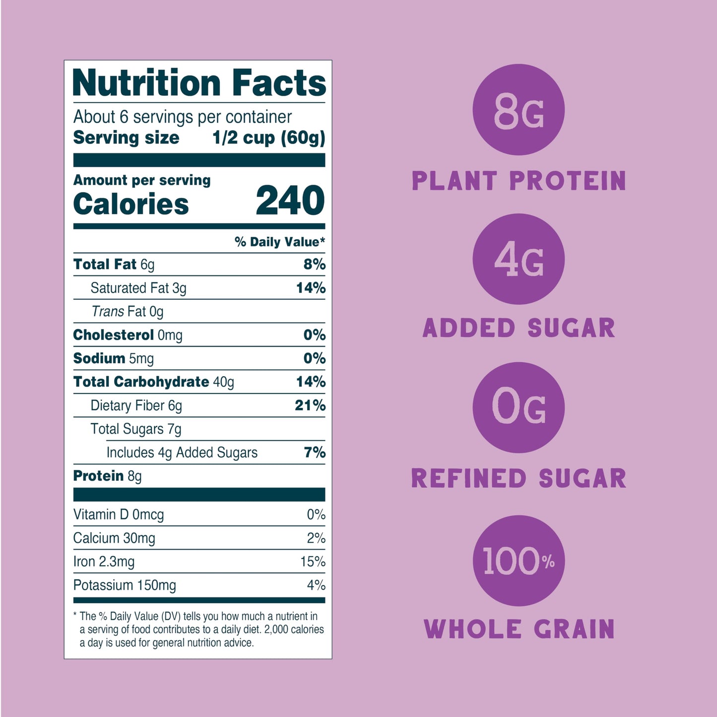 Seven Sundays Wild & Free Blueberry Chia Muesli Cereal {12 oz. pouch, 1 Count} | Gluten Free Certified | Non GMO | No Refined Sugar | Kosher
