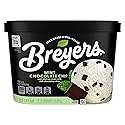 Breyers Ice Cream for a Delicious Frozen Treat Mint Chocolate Chip Made with 100% Grade A Milk & Cream 48 oz