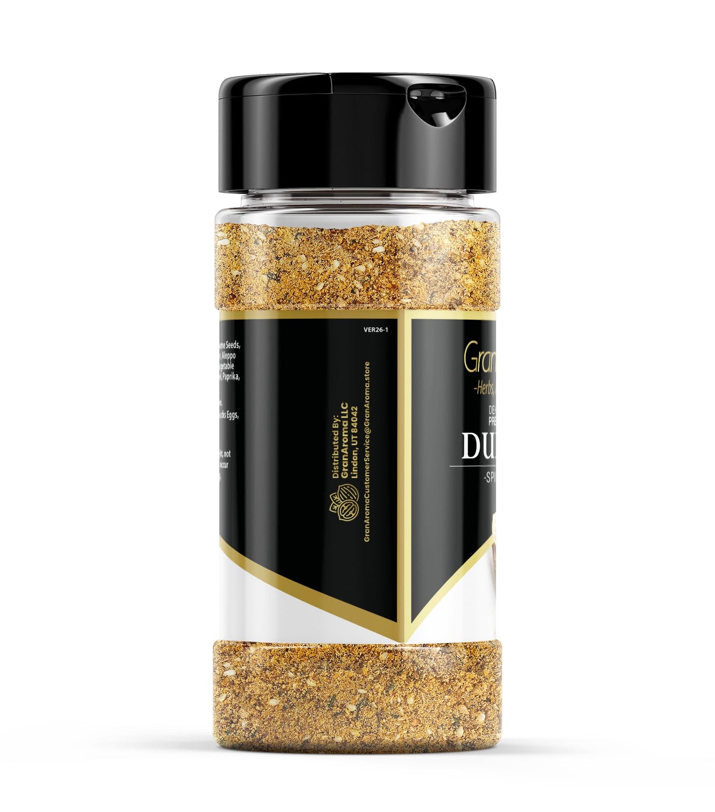 GranAroma Dukkah, Egyptian and Middle Eastern Spice Blend, Flavorful Blend (3.68 Ounce)