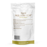 Halo Naturals Organic Mullein Leaf Cut & Sifted, 4 Ounces (Verbascum thapsus) USDA Certified | Resealable Pouch| Packaged in The USA (Pack of 1)