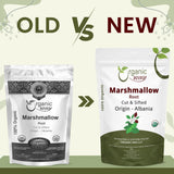 Organic Way Marshmallow Root | Herbal Tea (Althaea officinalis) Cut & Sifted - European Wild-Harvest | Organic & Kosher Certified | Non GMO & USDA