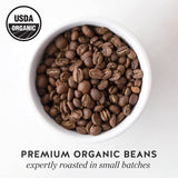 Blue Bottle Whole Bean Organic Coffee, Decaf, Medium Roast, 12 Ounce bag (Pack of 1)