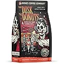 Bones Coffee Company From Dusk Till Donuts Jelly Donuts Flavored Coffee, Medium Roast Low Acid Arabica Beans Compatible with Auto drip and French