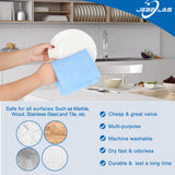 JEBBLAS Cleaning Towels Dish Towels and Dish Cloths Reusable Towels,Handy Cleaning Wipes, Great Dish Towel, Disposable, Absorbent, Dry Quickly 60