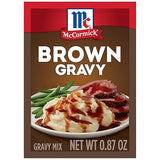 McCormick Brown Gravy Mix Seasoning Packet, 0.87 oz