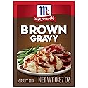 McCormick Brown Gravy Mix Seasoning Packet, 0.87 oz