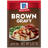 McCormick Brown Gravy Mix Seasoning Packet, 0.87 oz