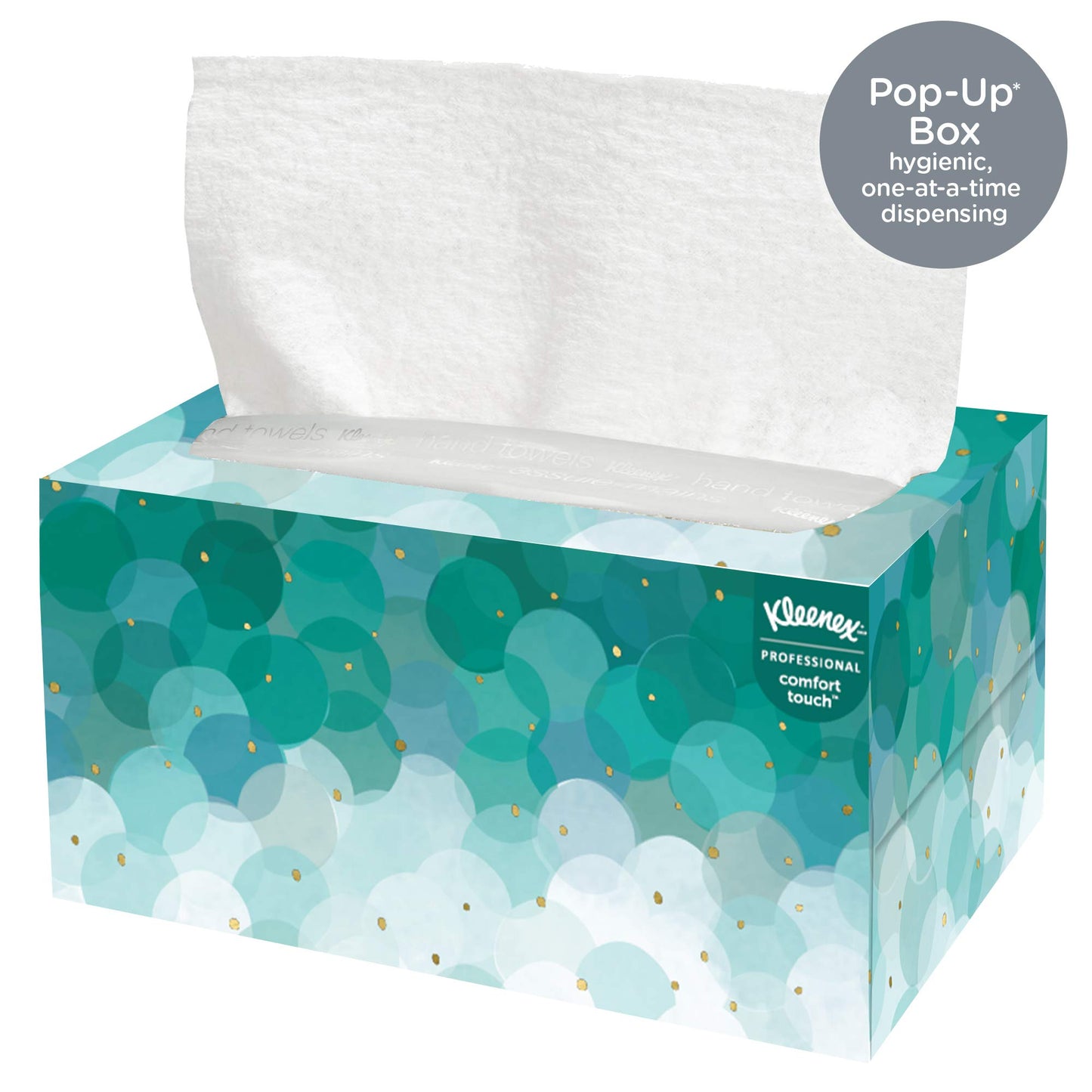 Kimberly Clark 11268 Kleenex Hand Towels Premium Ultra Soft, Pop-Up Box, White (1 Individual Box of 70 Sheets)