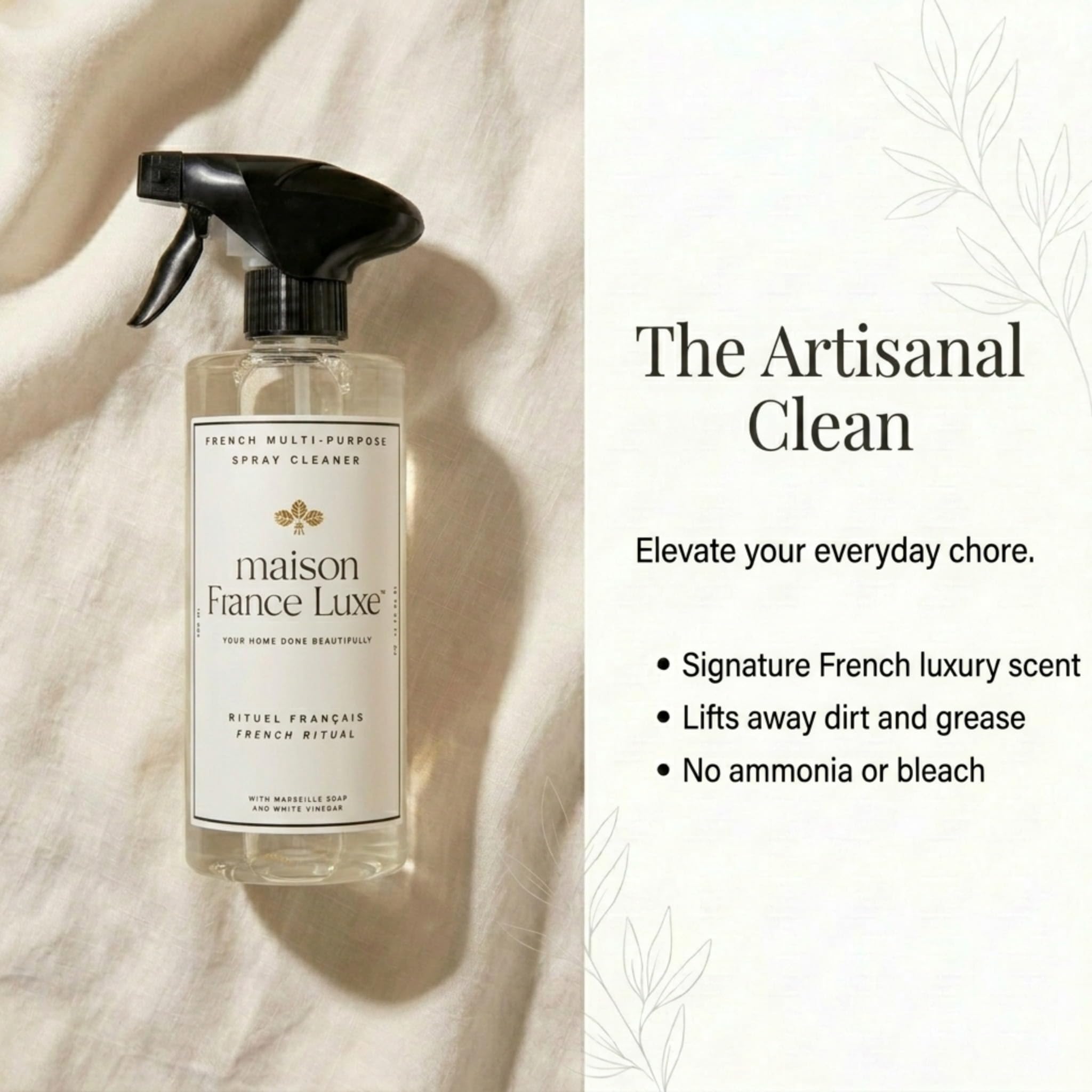 Maison France Luxe French Multi-Purpose - Spray Cleaner - Rituel Français