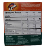 Crush Singles Grape, Orange, Strawberry To Go Sugar Free Drink Mix Variety Pack 2.75 oz Pack of 30 Sticks