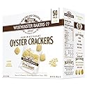 Westminster Bakers Company Premium Restaurant Oyster Crackers, 25 Ounce (50 Count, 1/2 Ounce)