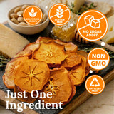 Bella Viva Dried Persimmons, 1.5 lb - California Dried, Upcycled Persimmon Slices - No Sugar Added, No Sulfites - Soft & Chewy Dry Persimmon Fruit