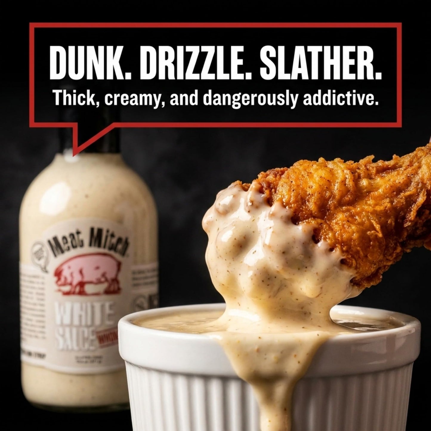 Meat Mitch White Sauce