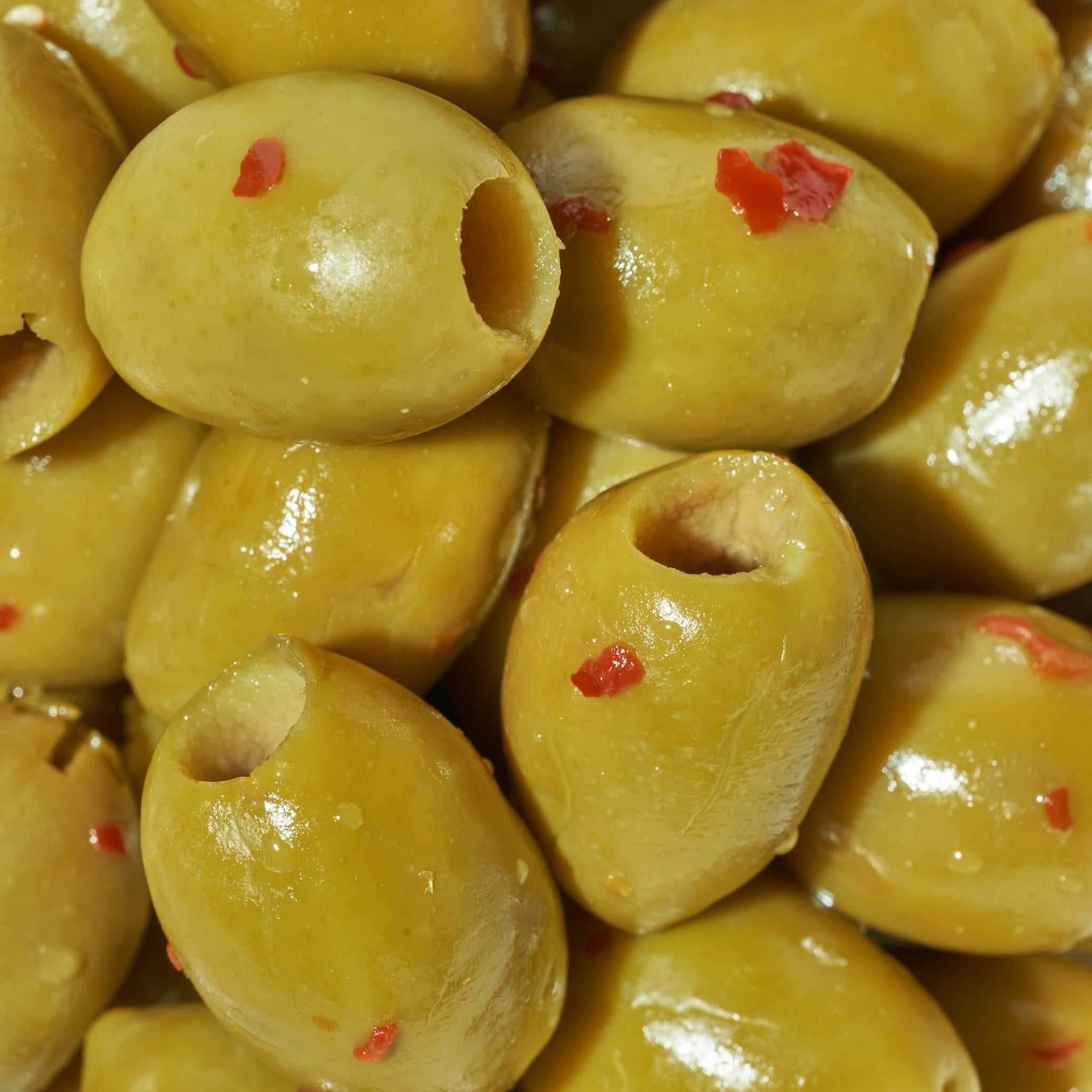 Freestyle Snacks, Olives Green Hot Spicy, 4 Ounce
