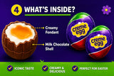 Cudbur,y Milk Chocolate Creme Eggs Candy 9 Count Chocolate Candy Eggs with Soft Fondant Center Individually Wrapped Sweet Candy office, party or