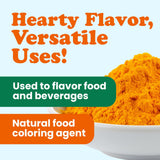 Food to Live Organic Turmeric Powder, 7 Pounds Non-GMO, Finely Ground Turmeric Root, Pure, Kosher, Vegan, Bulk. Fragrant Spice. Great for Asian