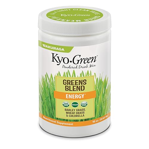 Kyolic Kyo-Green Greens Blend Energy*, Powdered Drink Mix, 10 oz