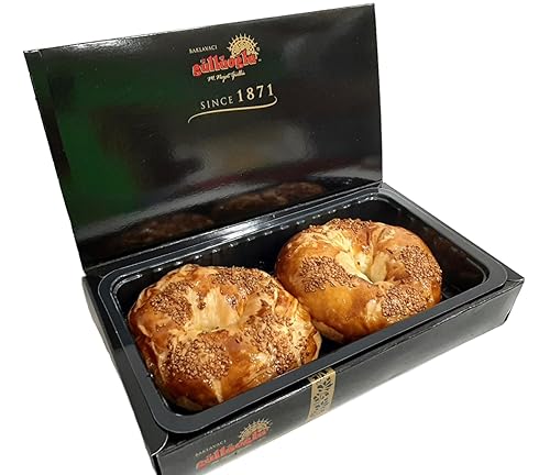 Gulluoglu Soft Bagel (Açma), 6 pieces (Cheese), daily fresh shipment from Istanbul/Turkey