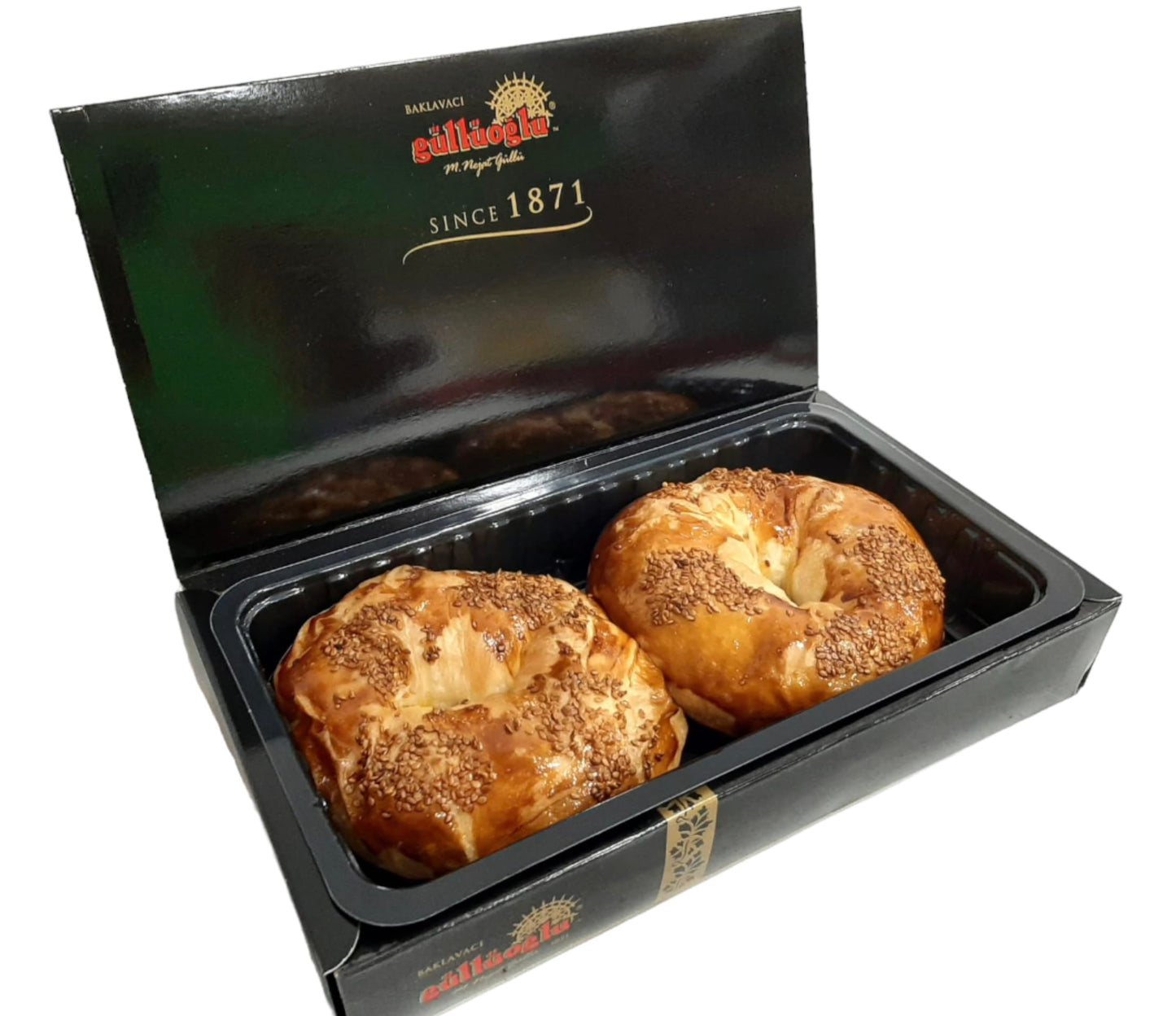 Gulluoglu Soft Bagel (Açma), 6 pieces (Cheese), daily fresh shipment from Istanbul/Turkey